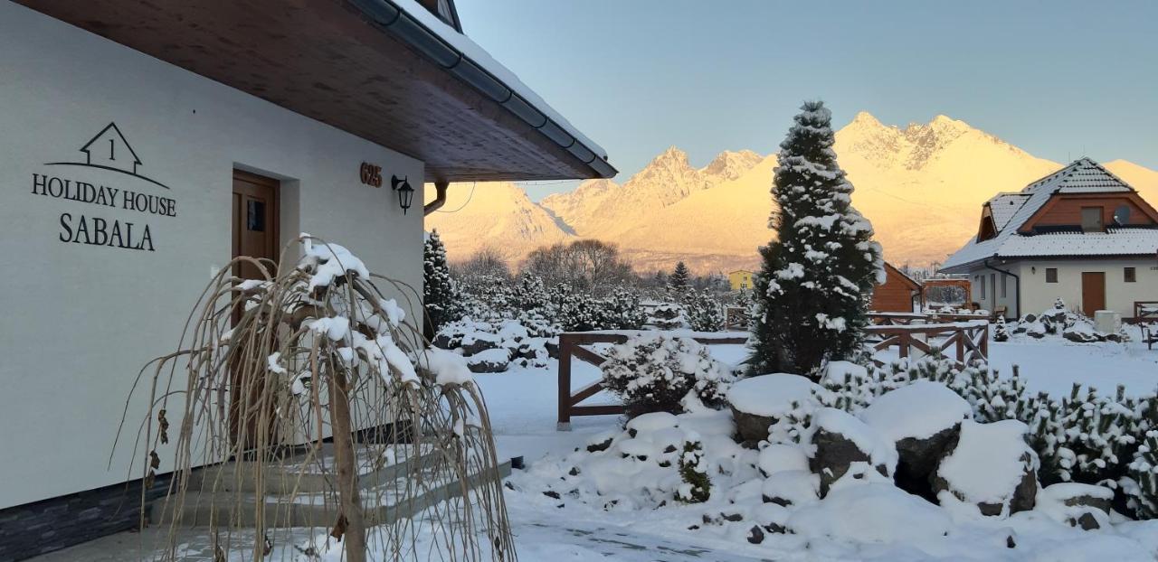 Holiday House Sabala 1 Stara Lesna Luaran gambar
